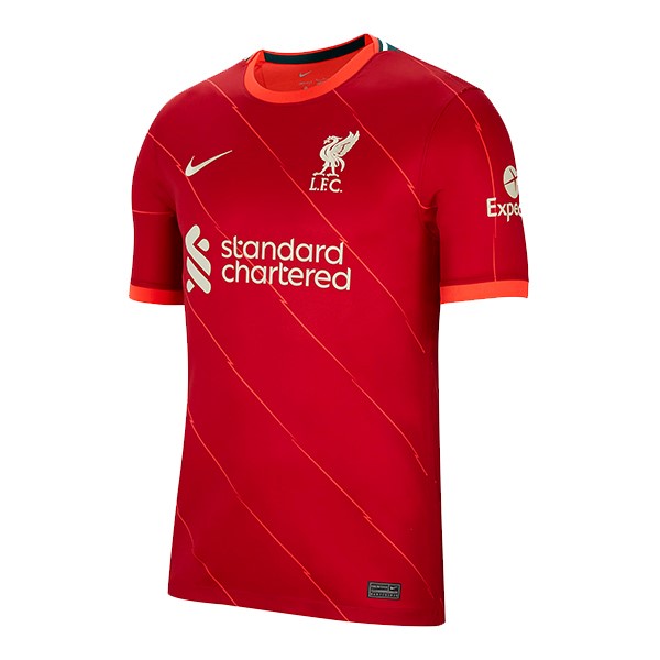 Camiseta Liverpool 1ª 2021-2022 Rojo